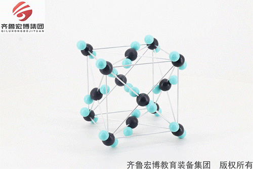 二氧化碳晶體結(jié)構(gòu)模型